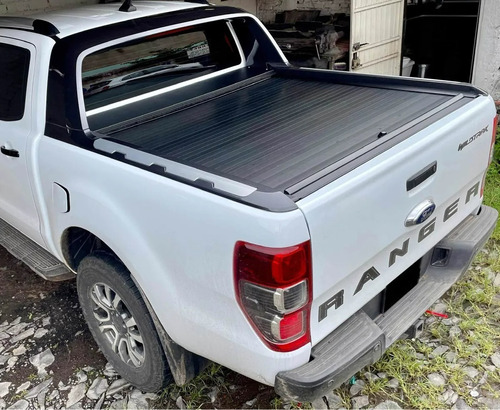 Tapa Caja Roll Cover Aluminio Retractil Ford Ranger 2019 Xlt Foto 3