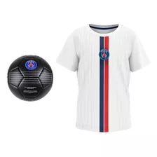 Kit Psg Jogador Infantil Oficial - Camisa + Bola