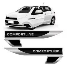 Emblema Lateral Vw Comfortline Polo Virtus Fox Jetta Golf