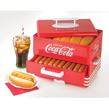 Maquina Para Perros Caliente Cocacola Nostalgia Hds248coke Color Rojo 110v