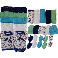 Pack 5 Ajuar Bebe Talla 0/3 Meses