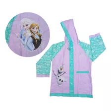 Piloto Infantil Para Lluvia Frozen Disney Licencia Original