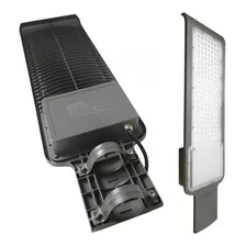 Lámpara Led Alumbrado Público 120w Con Base Y Fotocelda