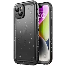 Funda Para iPhone 14 Plus Black-iPhone 13 Funda Impermeable