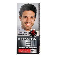 Keraton Tonalizante Men Castanho Escuro 30ml