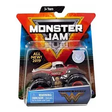 Mj New 2019 Monster Jam 1:64 Escala Wonder Woman.