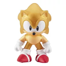 Boneco Elástico Que Estica Sonic Dourado Goo Jit Zu Sunny