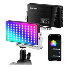 Neewer Rgb Video Light, Sl90 12w 4300mah Batería 360° A Todo