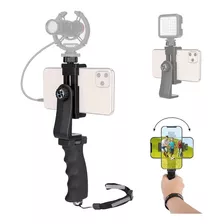 Ergonómico Antideslizante Smartphone Vlogging Mano Grip Esta