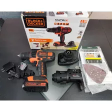 Kit Taladro Black And Decker Matrix