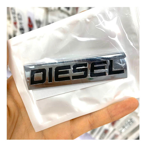 Emblema Diesel En Metal Compatible Con Nissan Bmw Renault Foto 7