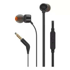 Fone De Ouvido Jbl T110 - Intra-auricular - Original Cor:pre