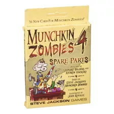 Juego De Piezas De Repuesto Munchkin Zombies 4