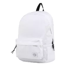 Mochila Escolar Clsica (24 Litros) De Simplay, D195d, Blanco