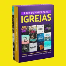 Pack Artes Para Igreja - Social Media - Gospel 240 Psd