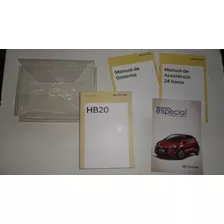 Em Branco Manual Hyundai Hb20 2021 2022 Original 1.0 1.6 Flx