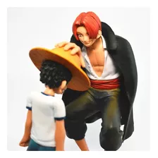 Figura De One Piece Luffy Y Shanks Coleccion