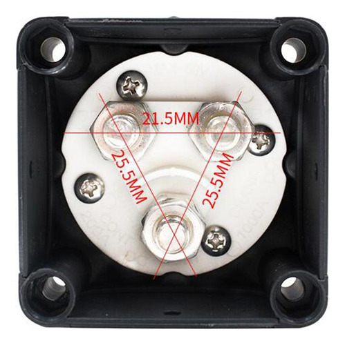 12v/24v Dual Battery Selector Switch Off Isolator 3 Speed Foto 2