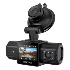 Dual Dash Cam With Built-in Gps, Cooau 1080p Front And Rear 