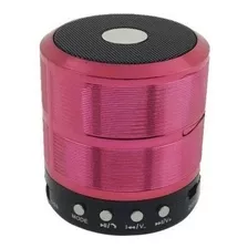 Alto-falante Grasep D-bh887 Portátil Com Bluetooth Rosa