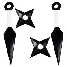 Kit 2kunai E 2shuriken E Borracha Anime Naruto 