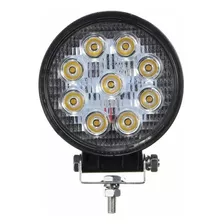 Barra Led Neblinero Faro 27w Auto Camioneta Moto Jeep 4x4