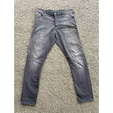 Jean Dsquared 2 Ds2 Pantalón Hombre Negro Gris Oscuro