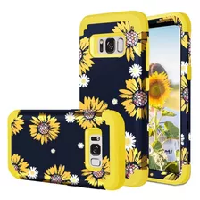 Funda Para Samsung Galaxy S8 (diseno Girasol/marca Fingic)