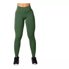 Calça Legging Basica Poliamida Lisa, Cintura Alta