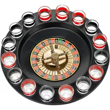 Juego Fiestas Ruleta Rusa Estilo Casino Beber Shots 16 Copas