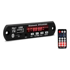 Placa Decodificadora Mp3 Player Caixa Ativa Usb Sd Radio