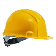 Casco De Seguridad Amarillo Construcción Ansi Z89.1 X 10 Und