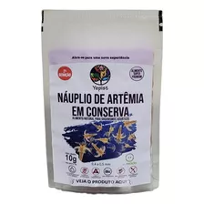 Alimento Peixes Yepist Slin Nauplio Artemia Em Conserva 10g