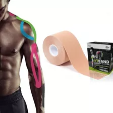 Fita Bandagem Kinesio Taping Adesiva Fisioterapia Muscular Cor Sortido