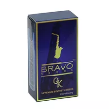 Bravo Synthetic Reeds For Alto Saxophone Strength 3.0 Mo