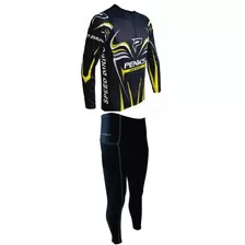 Conjunto Penks Speed Biking Calça +camisa Manga Longa