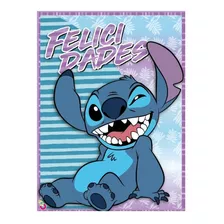Afiche Feliz Cumple Stitch Cotillón