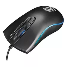 Mouse Para Jogo ELG Dragon War Preto