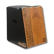 Cajon King Of Kings Profissional Eletrico E Chimbal De Dedo