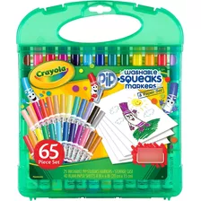 Crayola Kit Marcadores Pip Squeaks 65pcs New 45227 Bigshop