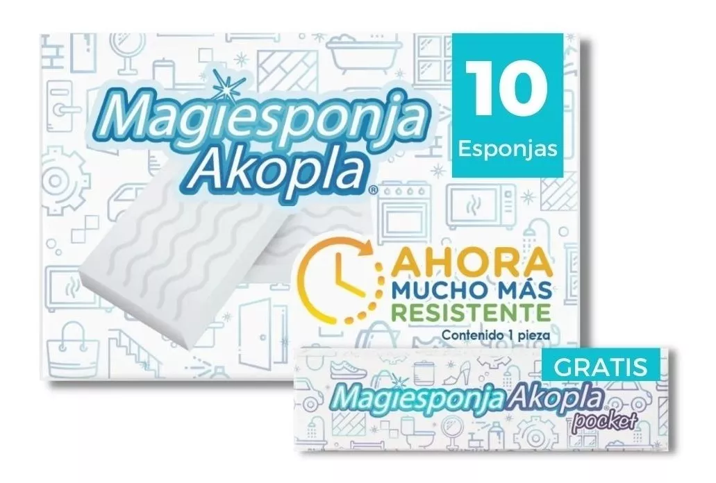 Magiesponja Akopla® Paquete De 10 Piezas.