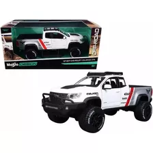 Maio 1:24 2017 Chevrolet Colorado Zr2 Pickup White 4x4