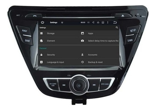Hyundai Android Elantra 2015-2016 Dvd Gps Bluetooth Radio Hd Foto 5