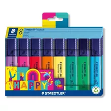 Caneta Marca Texto Textsurfer Happy 8cores (s)