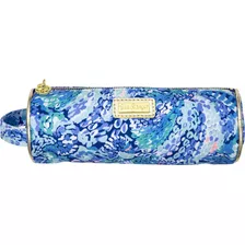 Estuche Azul Bolígrafos Y Lápices, Bonita Bolsa De Vi...