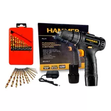 Parafusadeira Furadeira Bateria 12v Pli-10 Hammer Bivolt+bri