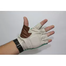 Guantes De Hombre Sin Dedos En Cuero Fabricuero