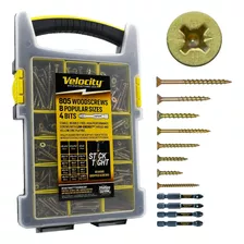 Kit Surtido De Tornillos Para Madera Velocity Interior 805 A