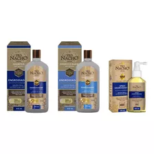 Tio Nacho Shampoo E Cond 415ml + Spray Tônico Engrossador 