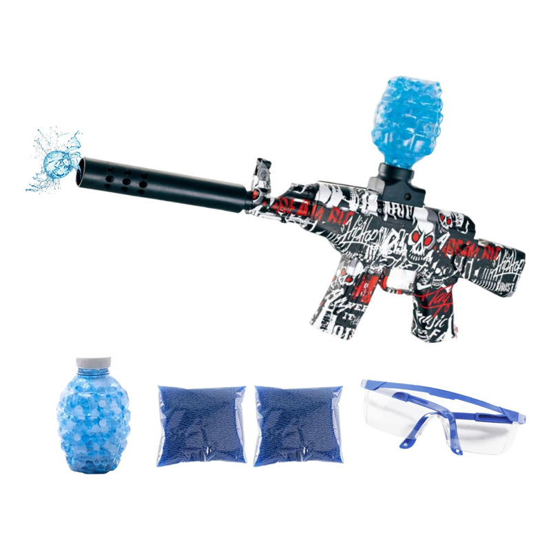 Azul Grande Máquina de Arma de Bala Mole Arma de Brinquedo Elétrico  Brinquedos Do Exército CS Jogo Presente Para Criança Meninos Nerf N-Strike  20 rajadas de Fogo tempestade - AliExpress